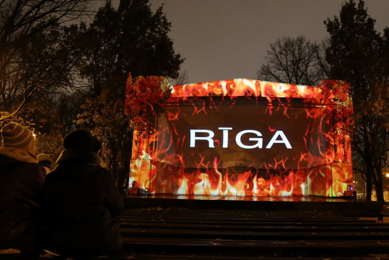 Фестиваль света &quot;Staro Riga 2018&quot;