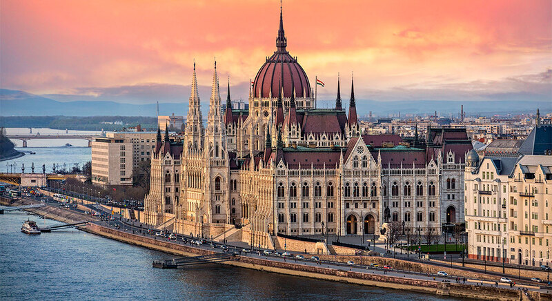 Праздничные огни венгерской столицы