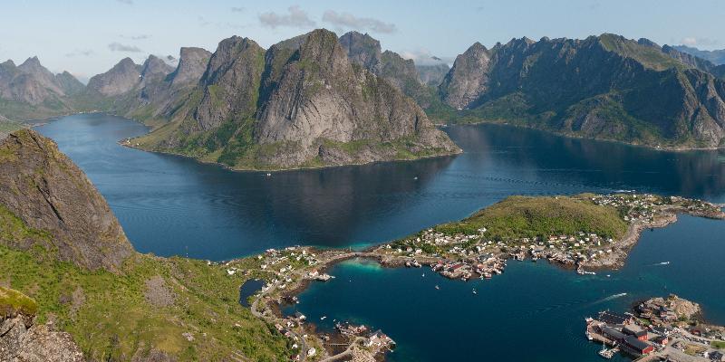 Skandinaavia Norra fjordidega